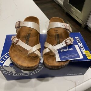 Birkenstocks with tags size 36